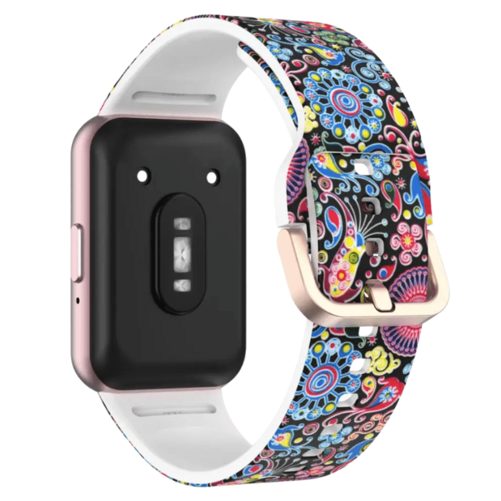 Offero Bracelet En Silicone Imprimé Pour Galaxy Watch Fit3
