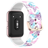 Offero Bracelet En Silicone Imprimé Pour Galaxy Watch Fit3