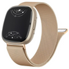 Monstro Bande en Acier Milanese pour Fitbit Série