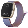 Monstro Bande en Acier Milanese pour Fitbit Série
