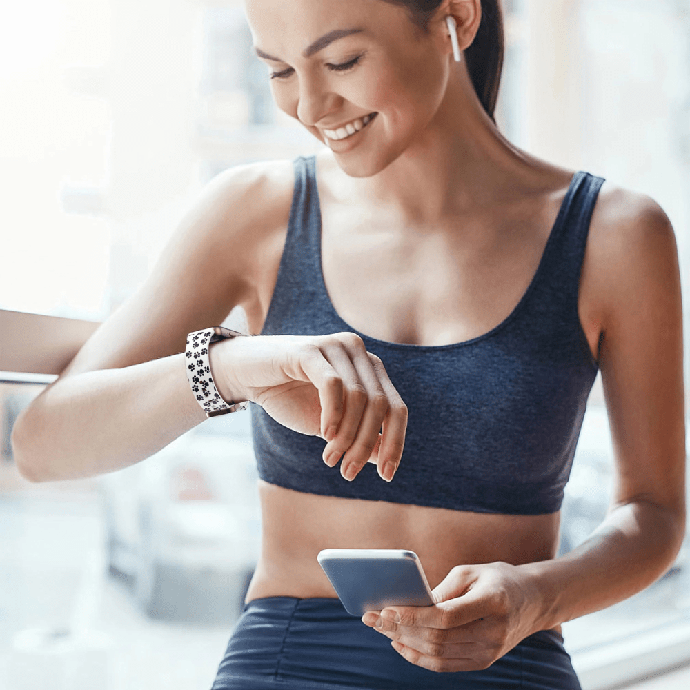Offero Bracelet En Silicone Imprimé Pour Galaxy Watch Fit3