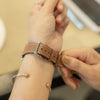 Mano Bracelet En Cuir Véritable