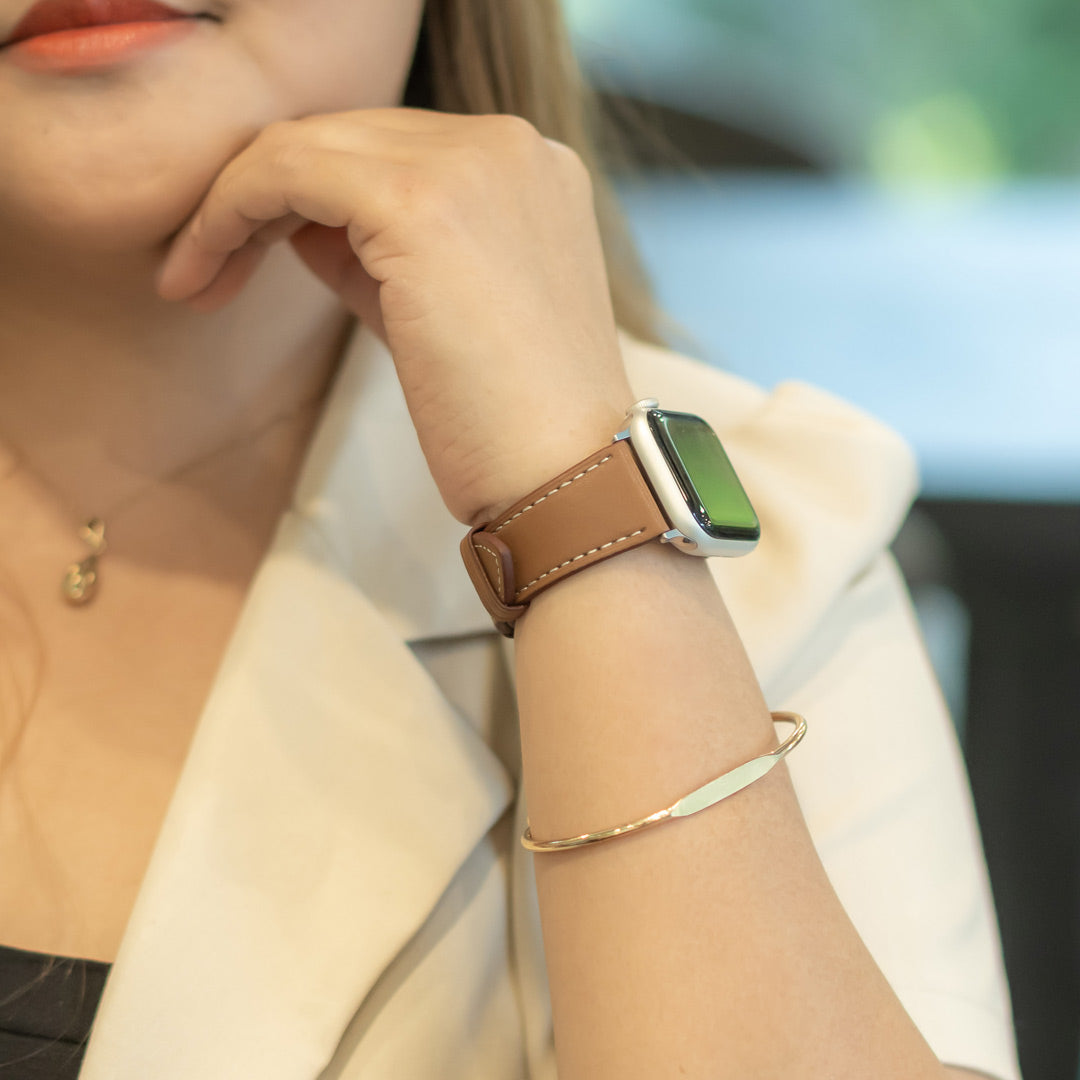 Mano Bracelet En Cuir Véritable
