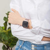 Monstro Bande en Acier Milanese pour Fitbit Série