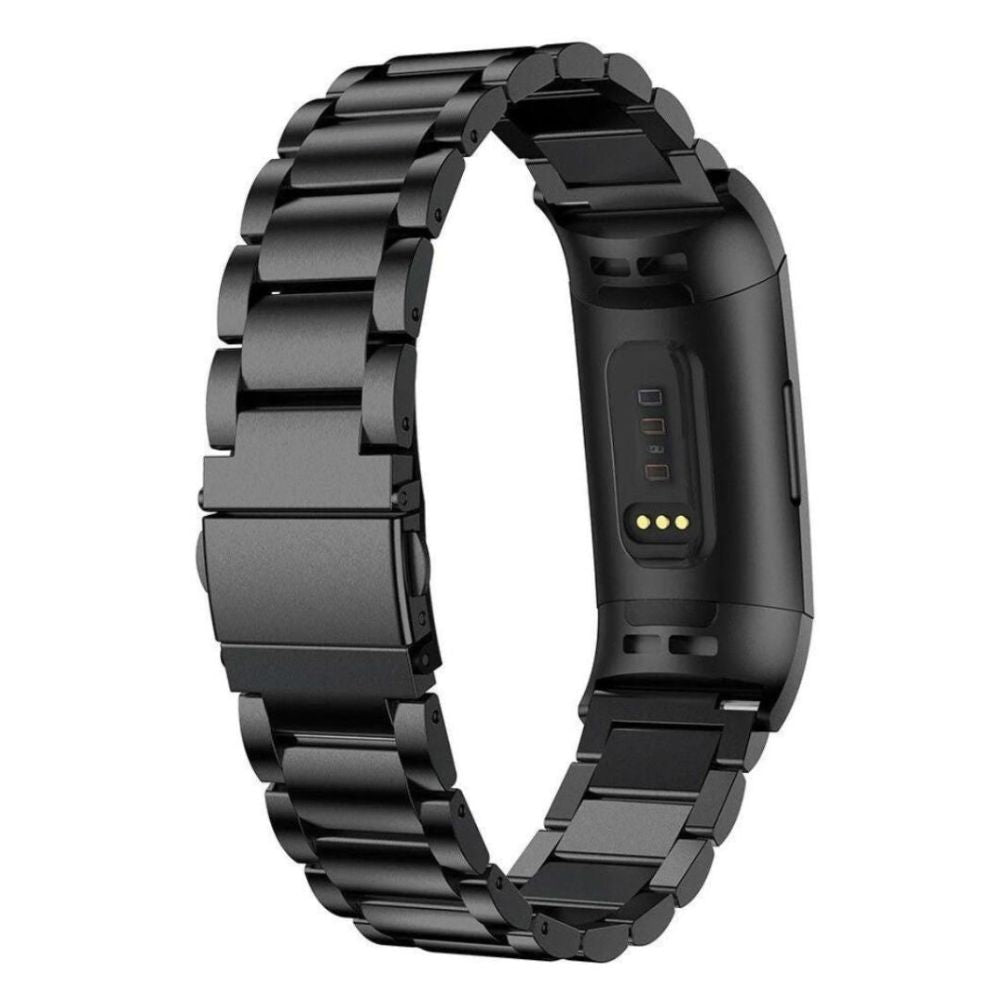 Alke Bracelet en Acier Inoxydable Fitbit Charge 3 & 4