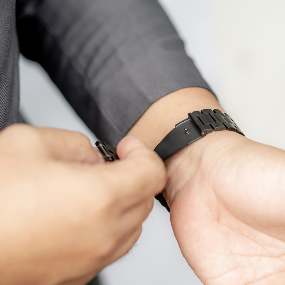 Class Bracelet et Boîtier en Acier Inoxydable
