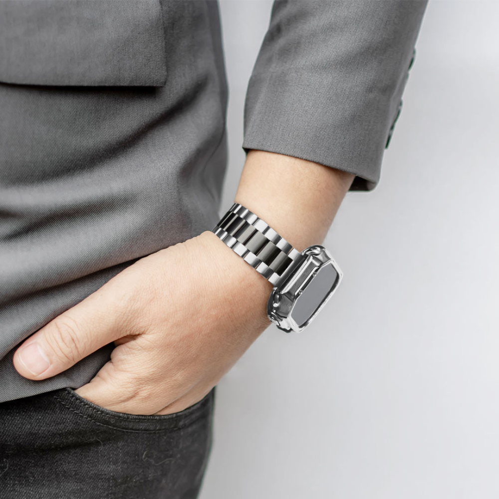 Class Bracelet et Boîtier en Acier Inoxydable