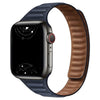 Vistel Slim Leather Link Band - Astra Straps