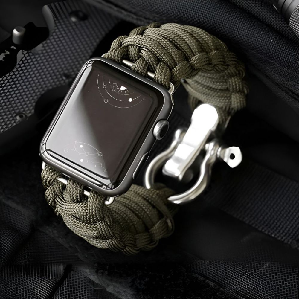 Ally Bande Nylon Tissée Survival Fermoir Métal