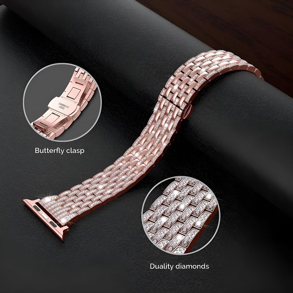 Gleamin Luxury Diamond Band - Astra Straps