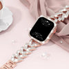 Polleo Bande Acier Luxueux Diamant Orné